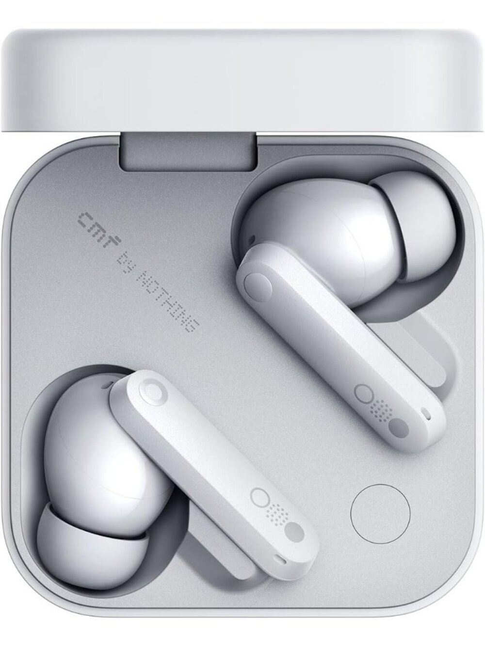 Wireless White Buds Pro 2 Noise Cancelling 43H Playtime Bluetooth 5.3 Earbud